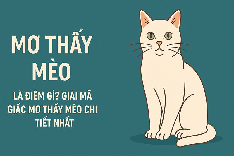 Mơ Thấy Mèo Là Điềm Gì? Giải Mã Giấc Mơ Thấy Mèo Chi Tiết Nhất 4 Giải mã giấc mơ thấy mèo chi tiết nhất